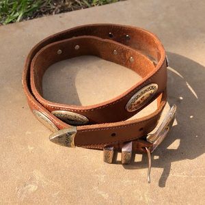 Vintage Leather Fashion Belt